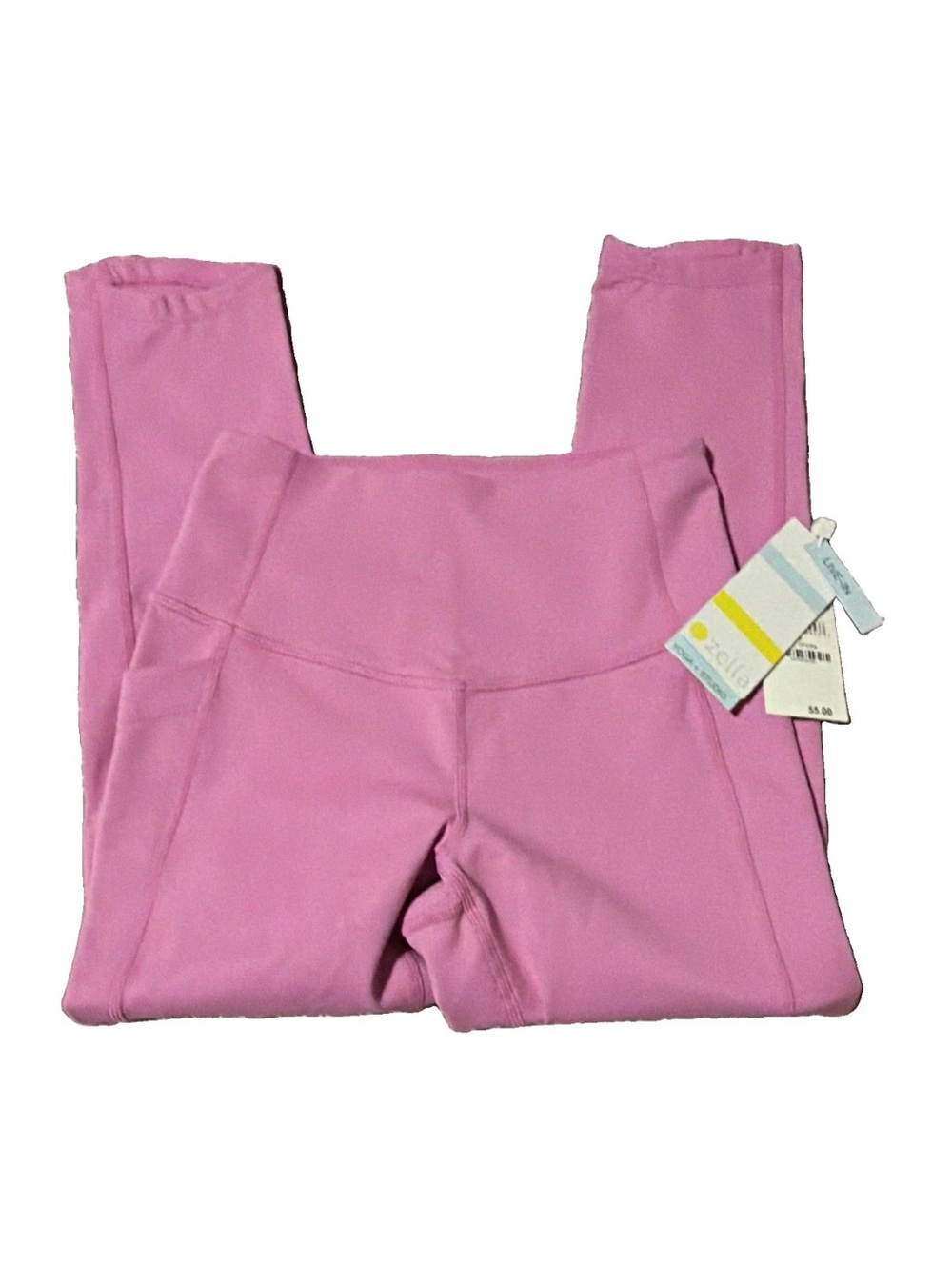 Zella Yoga + Studio Pink ankle Leggings women’s Medium NWT
